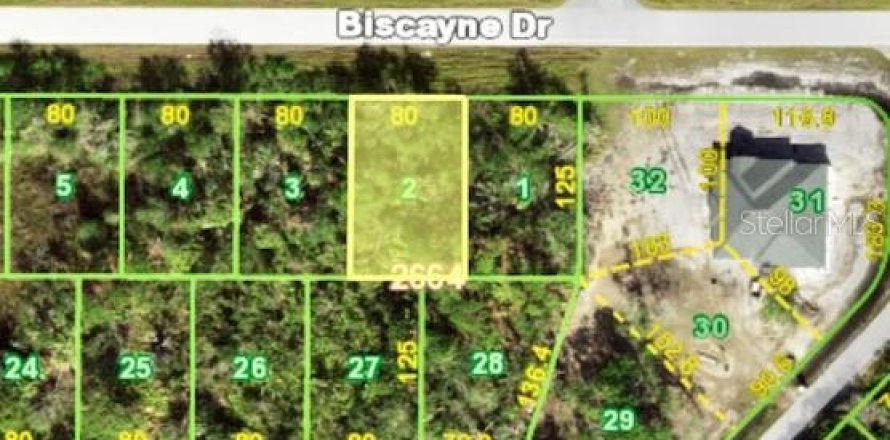 Terreno en Port Charlotte, Florida № 2209627