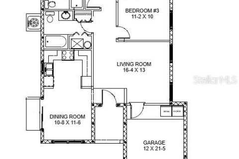 House in Mount Dora, Florida 3 bedrooms, 97.27 sq.m. № 1513915 - photo 2