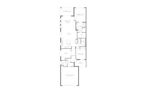 House floor plan «146SQM», 2 bedrooms in RIVER HALL COUNTRY CLUB