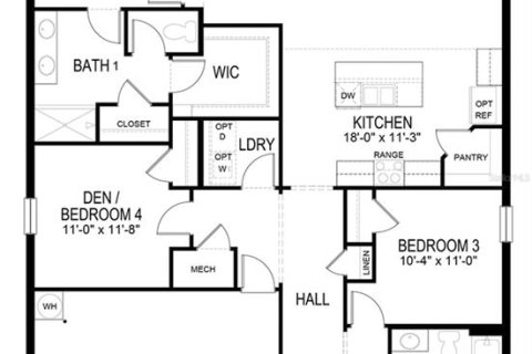 House in Cape Coral, Florida 4 bedrooms, 169.83 sq.m. № 2137220 - photo 2
