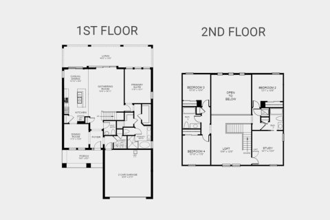 House floor plan «242SQM BONAIRE», 4 bedrooms in SILVER RIDGE