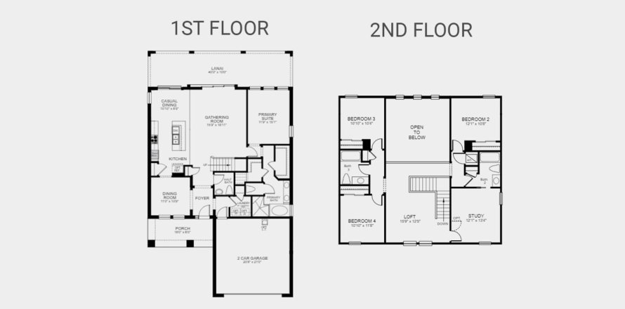 Casa en SILVER RIDGE en Palm Harbor, Florida 4 dormitorios, 242 m2 № 211991