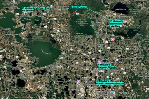 Terreno en venta en Sorrento, Florida № 2165901 - foto 4