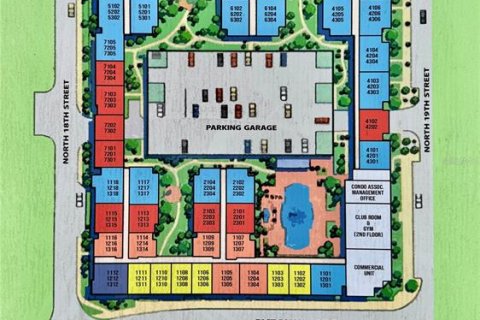 Copropriété à vendre à Tampa, Floride: 2 chambres, 106.47 m2 № 2093691 - photo 3