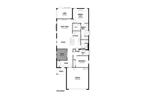 Townhouse floor plan «140SQM EGMONT», 2 bedrooms in SUNSTONE AT WELLEN PARK