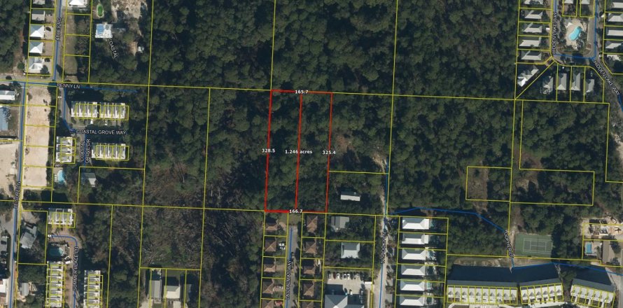 Land in Santa Rosa Beach, Florida № 560288
