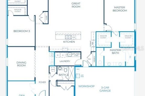 House in Thonotosassa, Florida 4 bedrooms, 290.78 sq.m. № 1841894 - photo 2