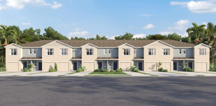 Townhouse in Wesley Chapel, Florida 3 bedrooms, 135.92 sq.m. № 1808147