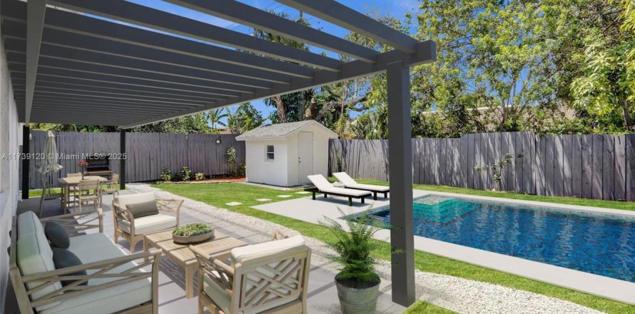 House in Fort Lauderdale, Florida 4 bedrooms, 188.96 sq.m. № 1695802