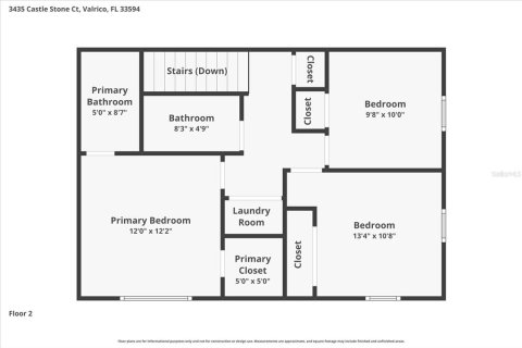 Townhouse in Valrico, Florida 3 bedrooms, 130.81 sq.m. № 2151795 - photo 9