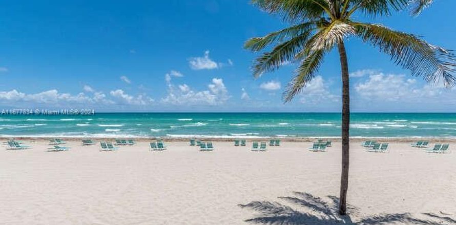 Studio à Condo à Hollywood, Floride № 1404373