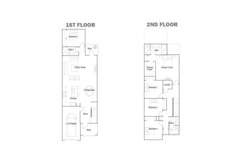 Townhouse floor plan «207SQM SOLIS», 5 bedrooms in WESTVIEW