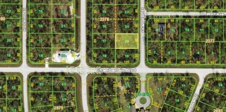 Land in Port Charlotte, Florida № 2165112