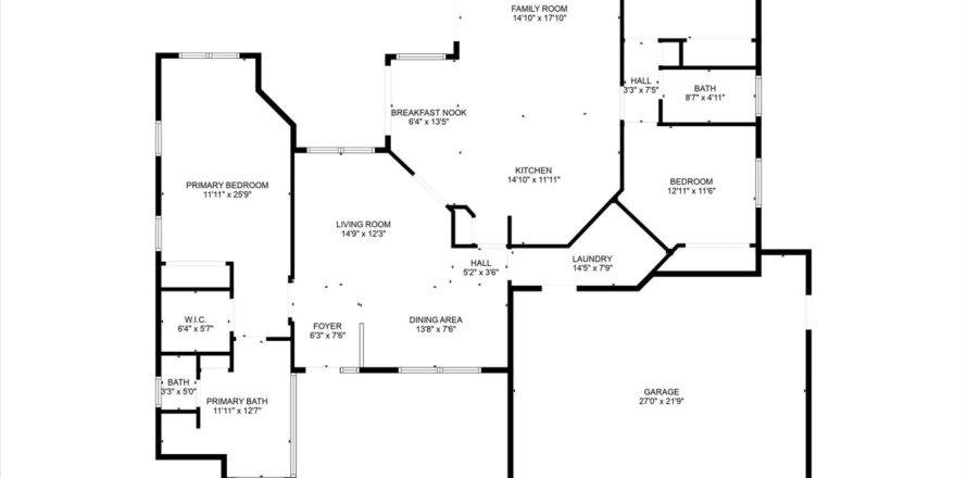 House in Pinellas Park, Florida 3 bedrooms, 175.96 sq.m. № 1877385