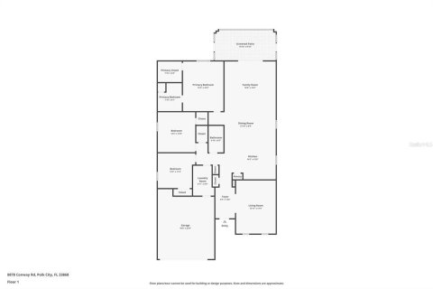 Casa en venta en Polk City, Florida, 3 dormitorios, 184.88 m2 № 1550706 - foto 13