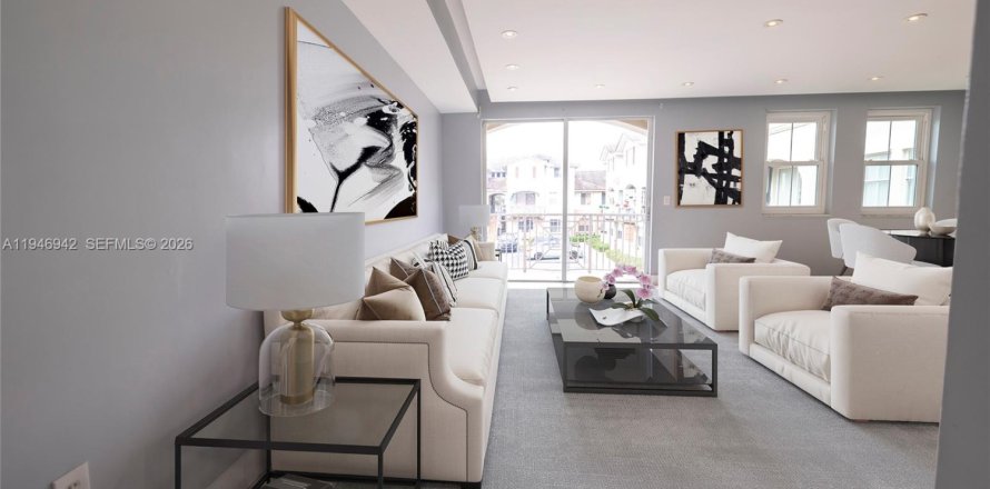 Townhouse in Miami, Florida 3 bedrooms, 126.72 sq.m. № 2003229