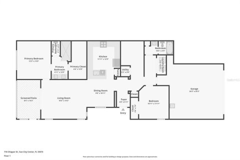 House in Sun City Center, Florida 2 bedrooms, 138.7 sq.m. № 2396340 - photo 28
