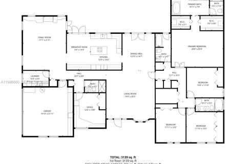 House in Miami, Florida 5 bedrooms, 311.87 sq.m. № 2060320 - photo 30
