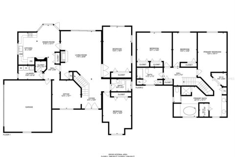 Villa ou maison à vendre à Dade City, Floride: 5 chambres, 273.6 m2 № 1907111 - photo 8