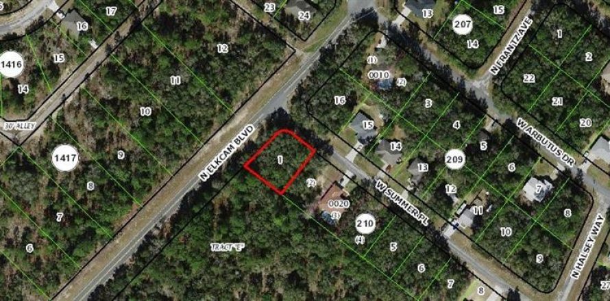 Land in Citrus Springs, Florida № 2162774