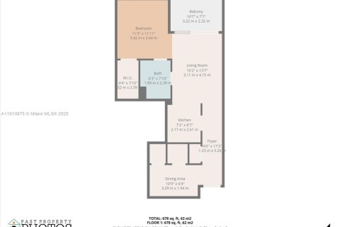 Condominio en alquiler en Miami, Florida, 1 dormitorio, 62.99 m2 № 1967365 - foto 22