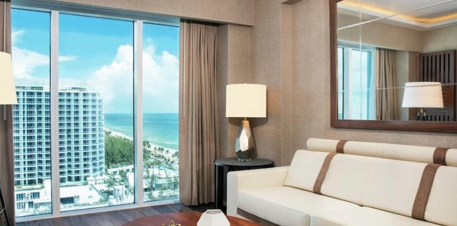 Квартира в OCEAN RESORT RESIDENCES в Форт-Лодердейл, Флорида 1 спальня, 60м2 № 32592
