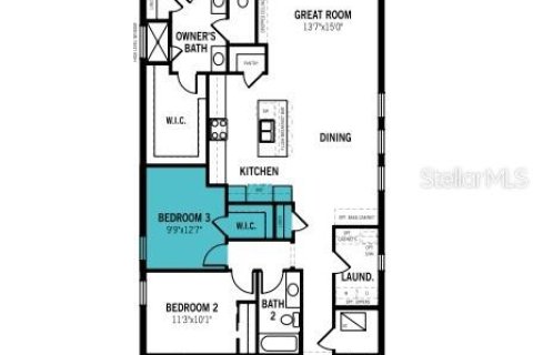Villa ou maison à vendre à Palmetto, Floride: 3 chambres, 166.02 m2 № 2237870 - photo 2