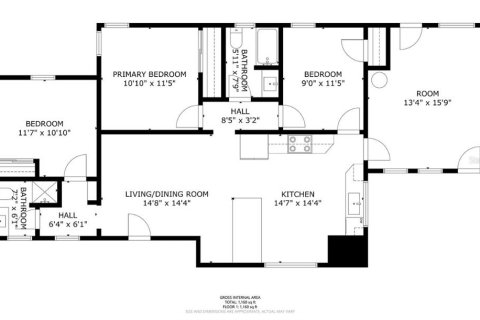 Casa en alquiler en Winter Park, Florida, 3 dormitorios, 130.06 m2 № 1799946 - foto 11