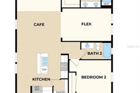 House in Saint Augustine, Florida 2 bedrooms, 146.88 sq.m. № 2099345 - photo 2