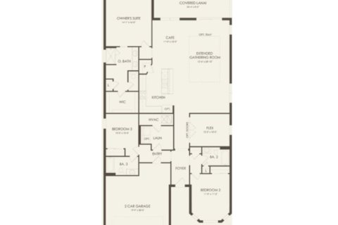House floor plan «House», 3 bedrooms in Valri Forest