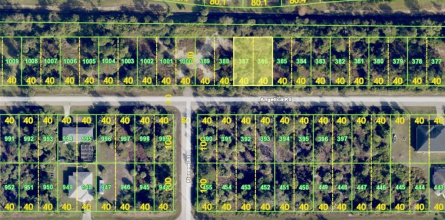 Terreno en Punta Gorda, Florida № 2163261
