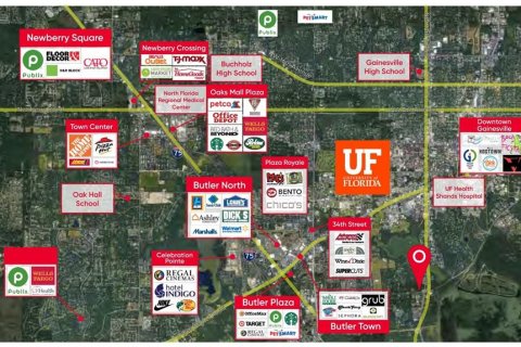 Terreno en venta en Gainesville, Florida № 1615930 - foto 1