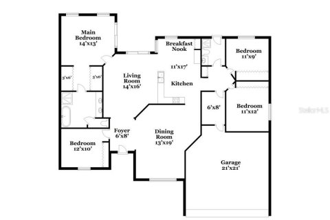 House in Kissimmee, Florida 4 bedrooms, 164.81 sq.m. № 1873157 - photo 2