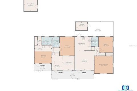 Propiedad comercial en venta en Daytona Beach, Florida, 3 dormitorios, 133.78 m2 № 2157180 - foto 8