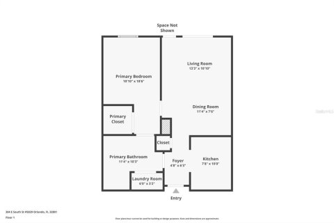 Condo in Orlando, Florida, 1 bedroom  № 1850273 - photo 26