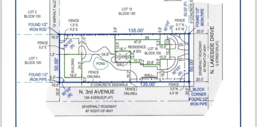 House in Lake Worth, Florida 4 bedrooms, 213.3 sq.m. № 1189797