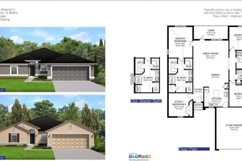 House in North Port, Florida 3 bedrooms, 170.48 sq.m. № 937162 - photo 20