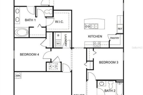 Villa ou maison à vendre à Jacksonville, Floride: 4 chambres, 172.43 m2 № 2266821 - photo 15