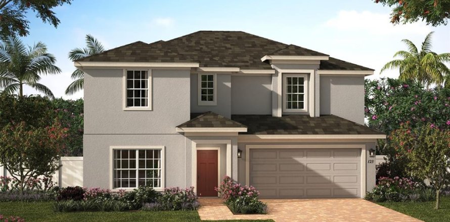 House in Minneola, Florida 4 bedrooms, 237.83 sq.m. № 2405154