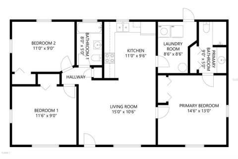 Villa ou maison à vendre à Lakeland, Floride: 3 chambres, 82.13 m2 № 2151615 - photo 21