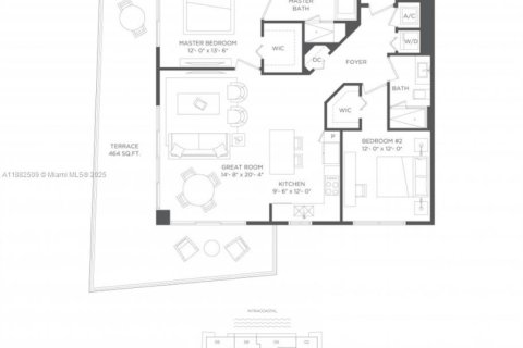 Condominio en venta en Hollywood, Florida, 2 dormitorios, 98.48 m2 № 1933175 - foto 18