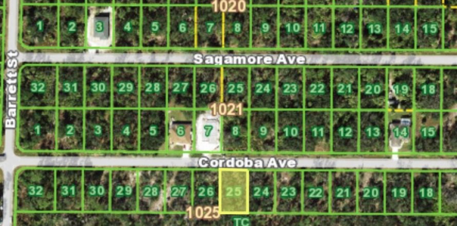 Terreno en Port Charlotte, Florida № 1230227