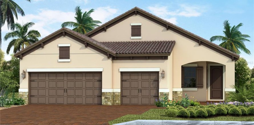 House in Venice, Florida 3 bedrooms, 225.47 sq.m. № 1909642
