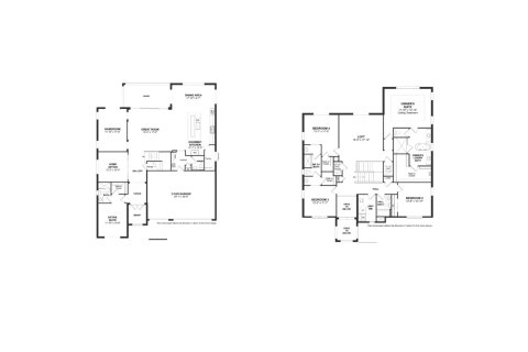 House floor plan «House», 5 bedrooms in La Terre at Avenir