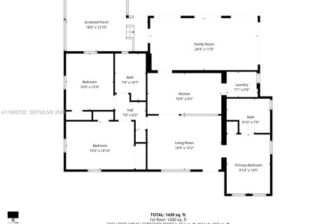 Villa ou maison à vendre à Hollywood, Floride: 3 chambres, 131.46 m2 № 2051559 - photo 26