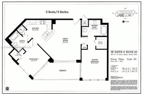 Купить кондоминиум в Майами, Флорида 2 спальни, 93.55м2, № 1980407 - фото 23