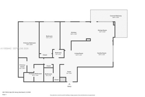 Condominio en venta en Sunny Isles Beach, Florida, 2 dormitorios, 144.18 m2 № 2020185 - foto 28