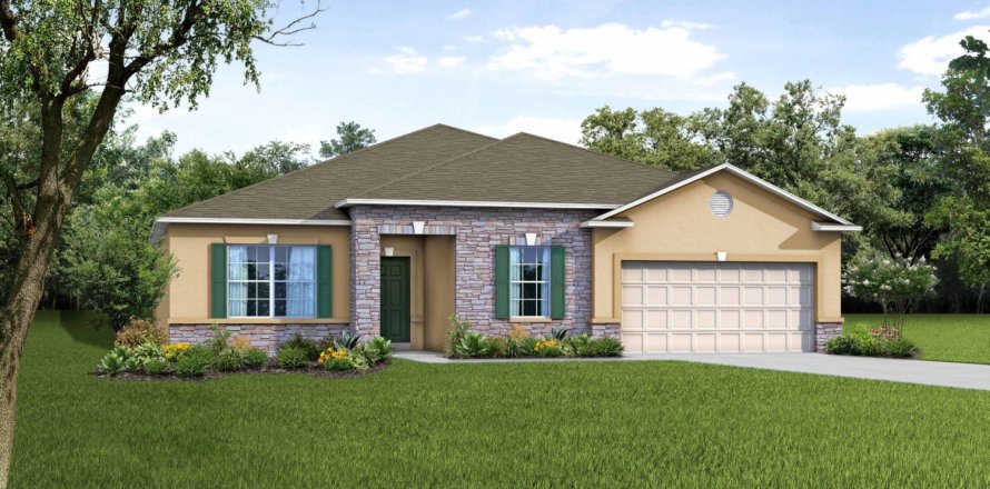 House in Village Park by Maronda Homes in Green Cove Springs, Florida 3 bedrooms, 192 sq.m. № 437227