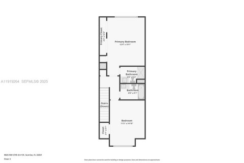Condominio en venta en Sunrise, Florida, 2 dormitorios, 110.55 m2 № 1977126 - foto 6