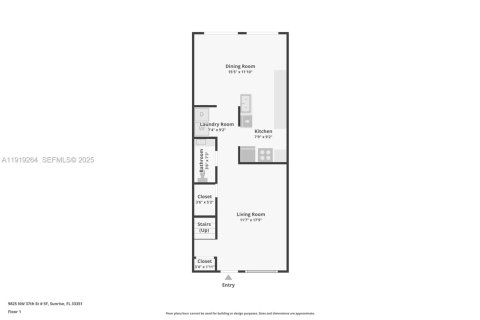 Condominio en venta en Sunrise, Florida, 2 dormitorios, 110.55 m2 № 1977126 - foto 7